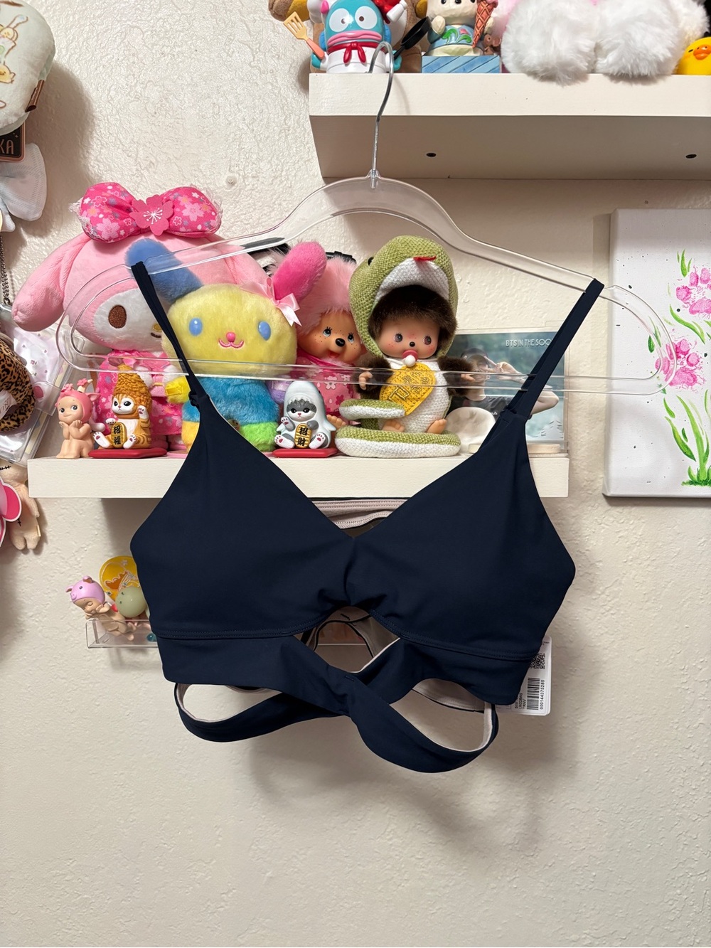 Lululemon Still Now Bra Sz 8 True Navy